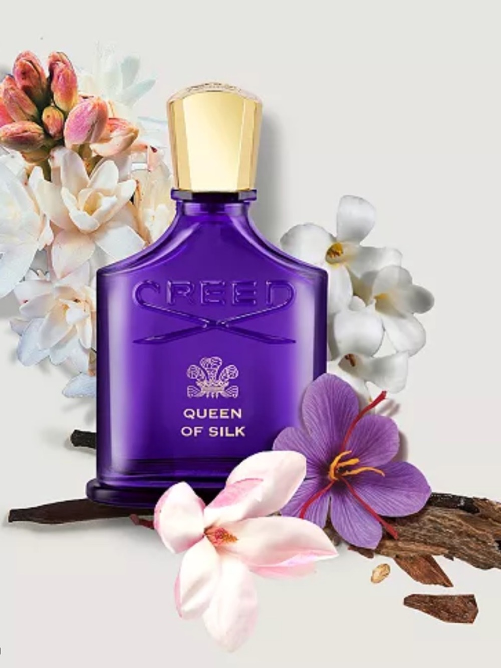 Creed Queen of Silk 100ml 3.3 oz Fragrance w original Box Lightly Used
